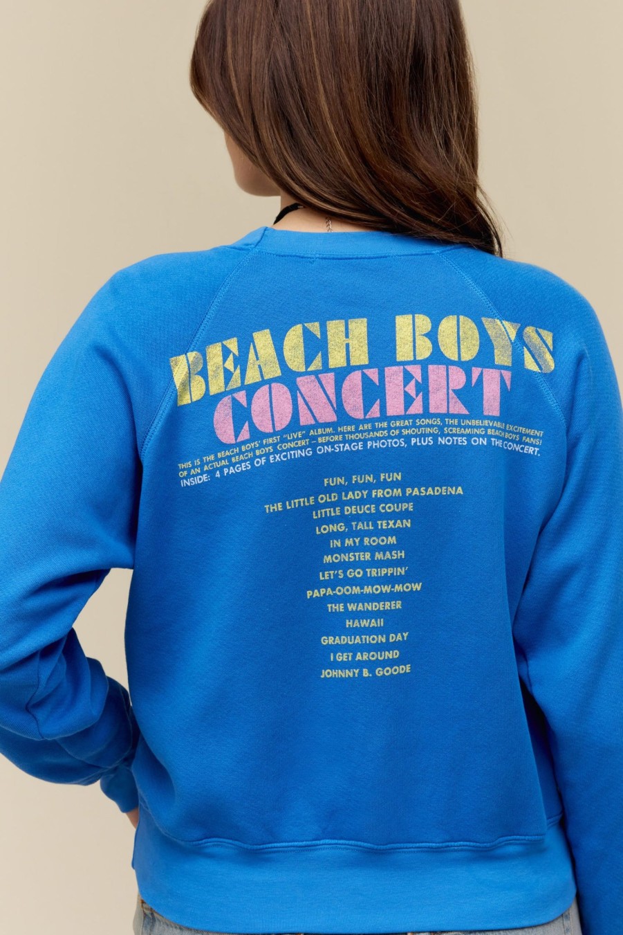 Felpe DAYDREAMER | La Troupe Raglan Del Concerto Dei Beach Boys