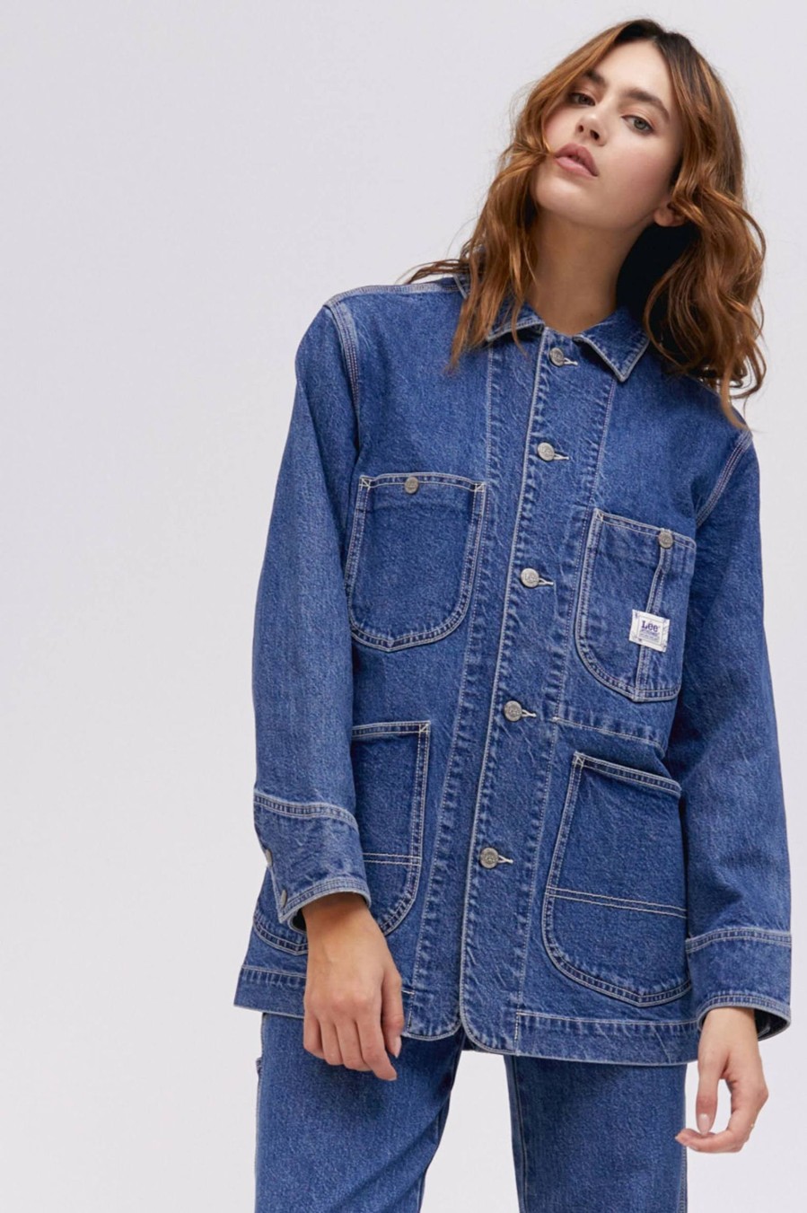 Denim DAYDREAMER | Giacca Chore Lee X Daydreamer In Onde Anomale