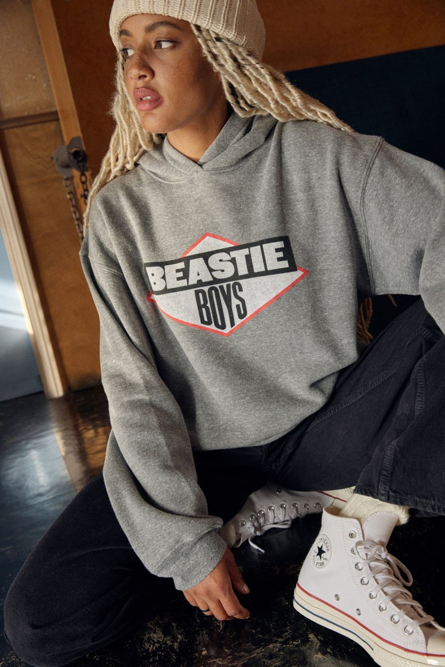 Felpe DAYDREAMER | Felpa Con Cappuccio Da Fidanzato Con Logo Beastie Boys