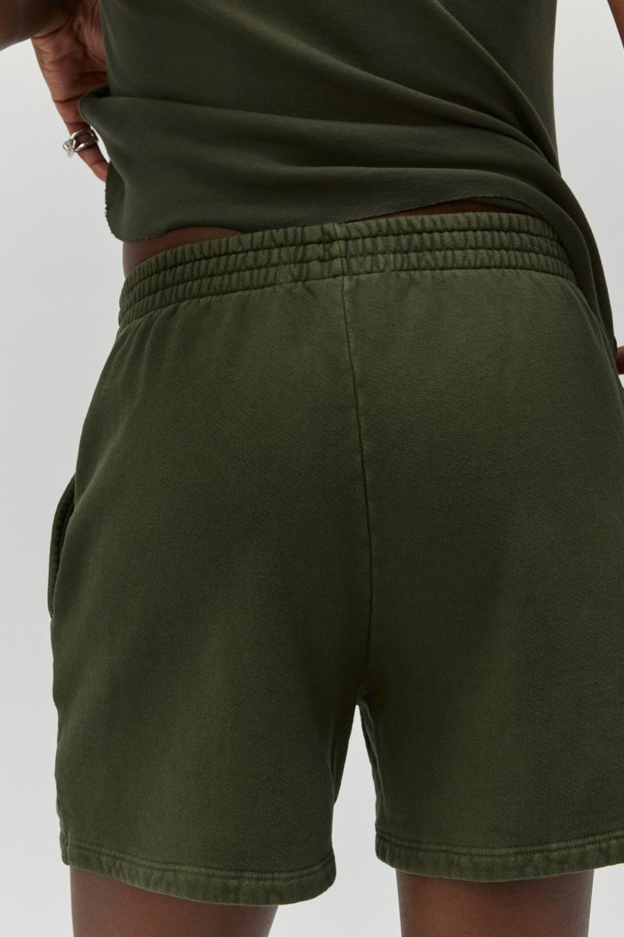 Fondo DAYDREAMER | Pantaloncino In Felpa Boyfriend In Verde Militare