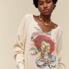 Maniche Lunghe DAYDREAMER | Grateful Dead Love Ti Vedra Attraverso Ls Thermal Nella Sabbia