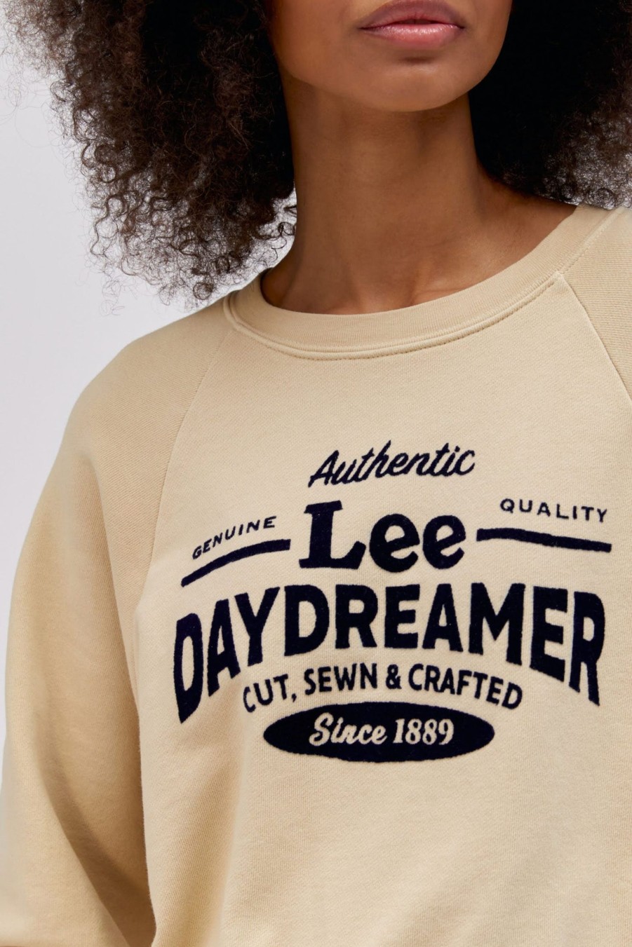 Felpe DAYDREAMER | Felpa Lee X Daydreamer Di Qualita Originale In Kaki