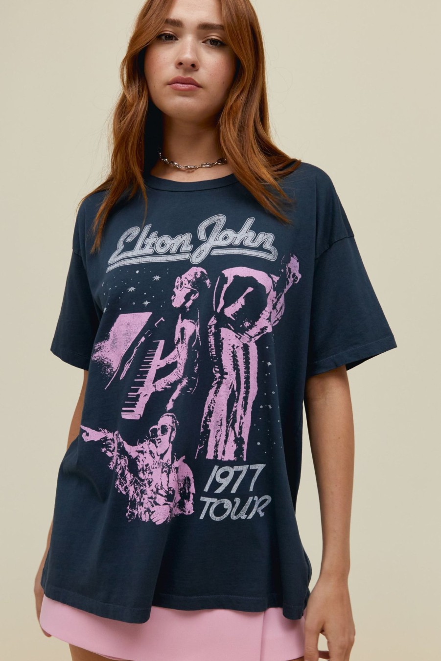 Maglietta DAYDREAMER | Maglietta Merchandise Del Tour Del 1977 Di Elton John